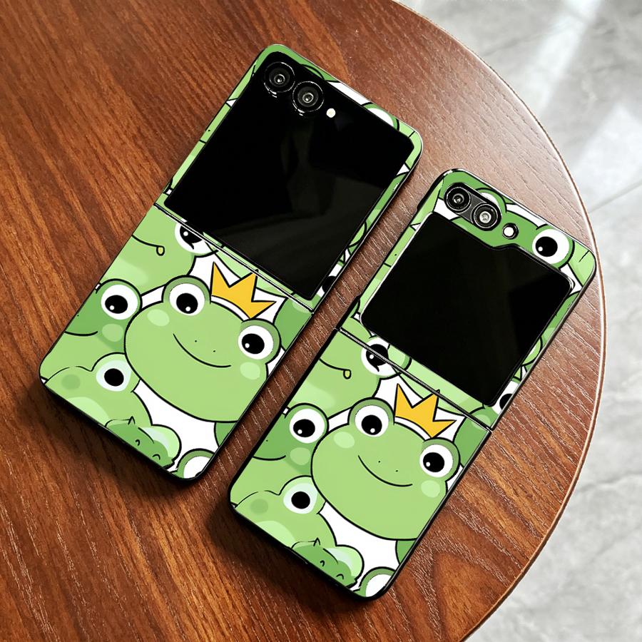 Phone Cases Z Fold 5 - Full Cover Frog Design Phone Cover