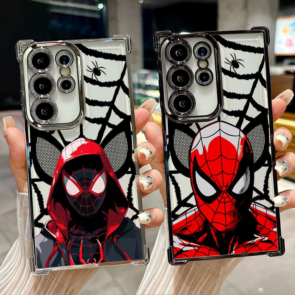 Phone Cases For Samsung - Spiderman Miles Morales Heroes Case For