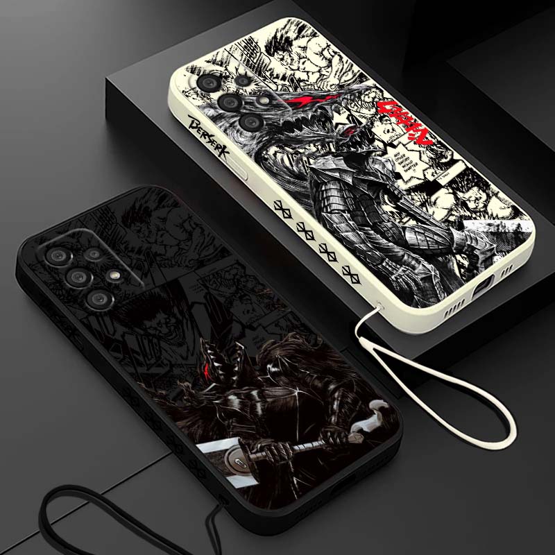 Phone Cases For Samsung - Hot Anime Berserk Zodd Guts Cover