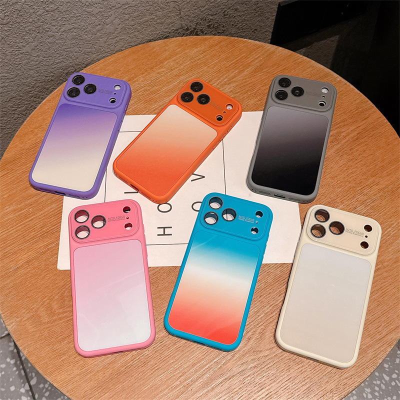 Phone Cases Iphone 15 - Luxury Candy Colors Gradient Phone Case