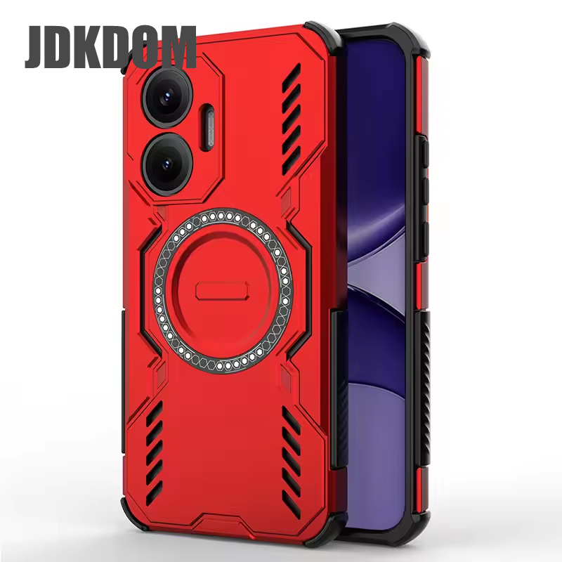 Heat Dissipation Case - JDKDOM Shockproof Heat Dissipation Magnetic Phone