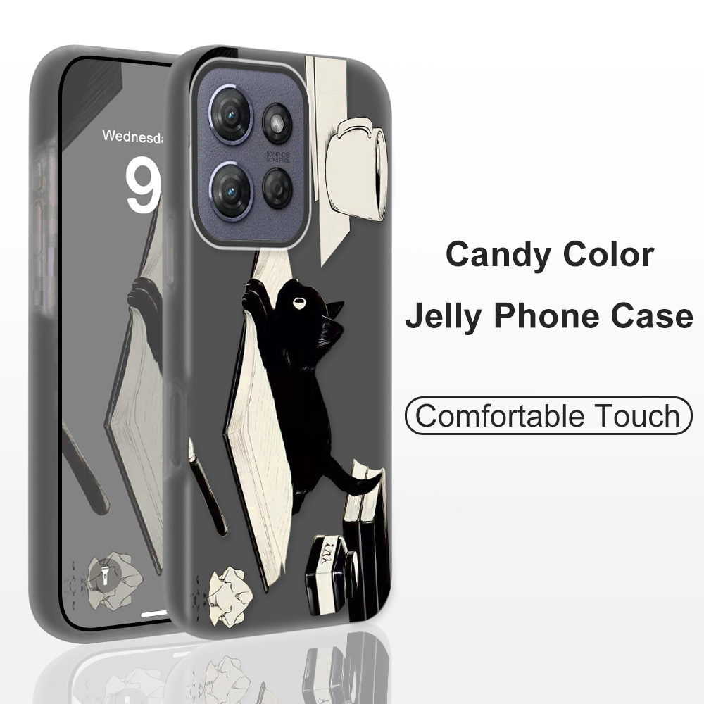 Phone Cases Motorola Edge 2025 - Charismati Cat Phone Case For Motorola