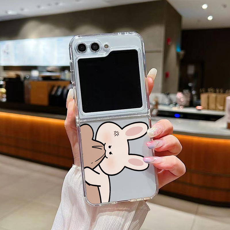 Funny Bunny Bear Paired Couple - огляд і ціна Phone Cases Z Fold 5