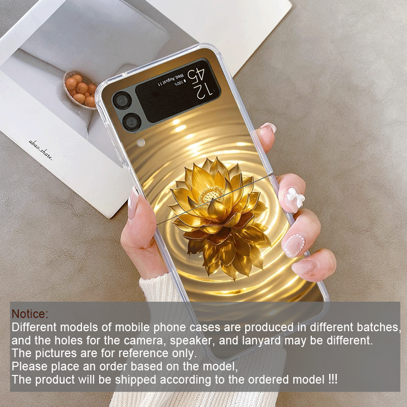 Creative Golden Lotus Flower P - огляд і ціна Phone Cases Z Fold 5