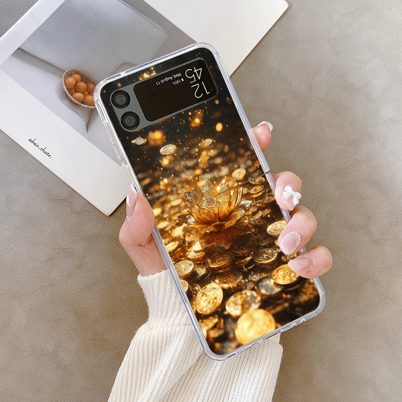 Creative Golden Lotus Flower P - огляд і ціна Phone Cases Z Fold 5