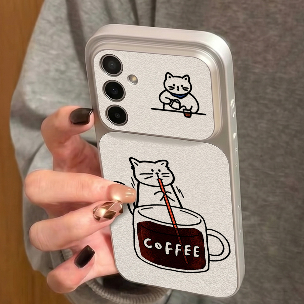 Coffee Cute Cat Phone Case For - огляд і ціна Phone Cases For Samsung