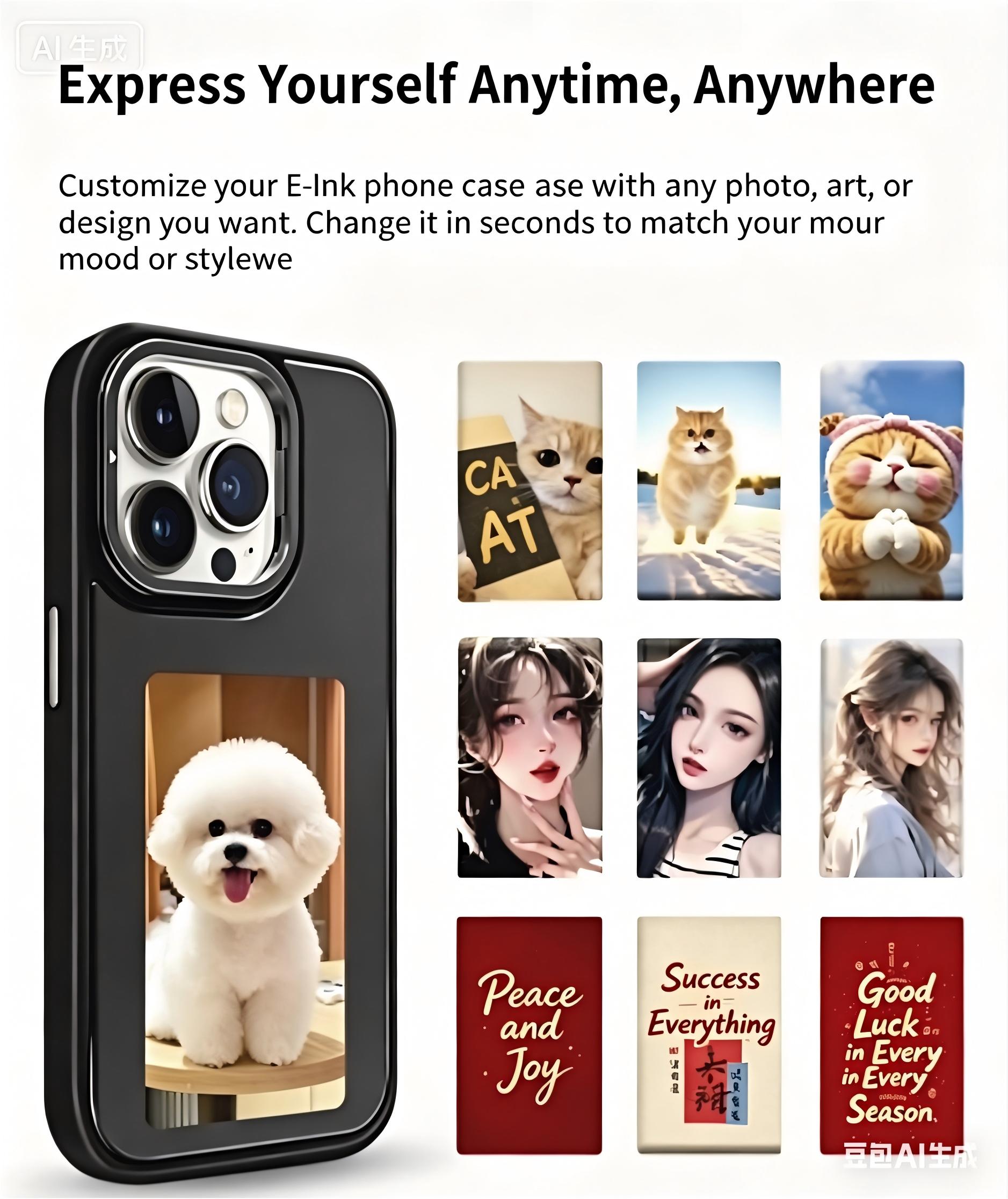 NFC Smart E-ink Phone Case DIY - огляд і ціна Phone Cases Customized