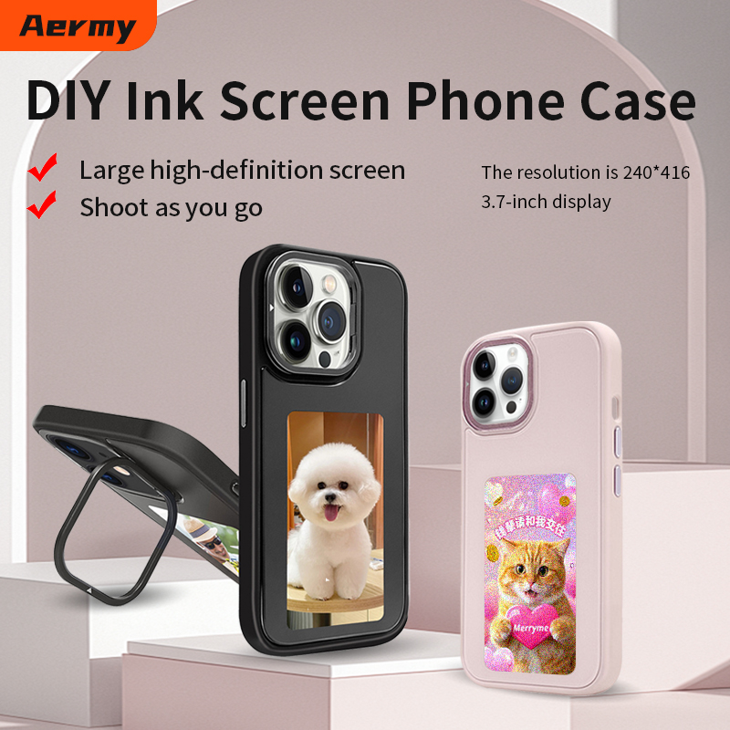 NFC Smart E-ink Phone Case DIY - огляд і ціна Phone Cases Customized