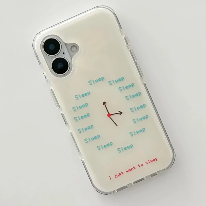 Ins Wind Creative Sleep Clock  - огляд і ціна Phone Cases Customized