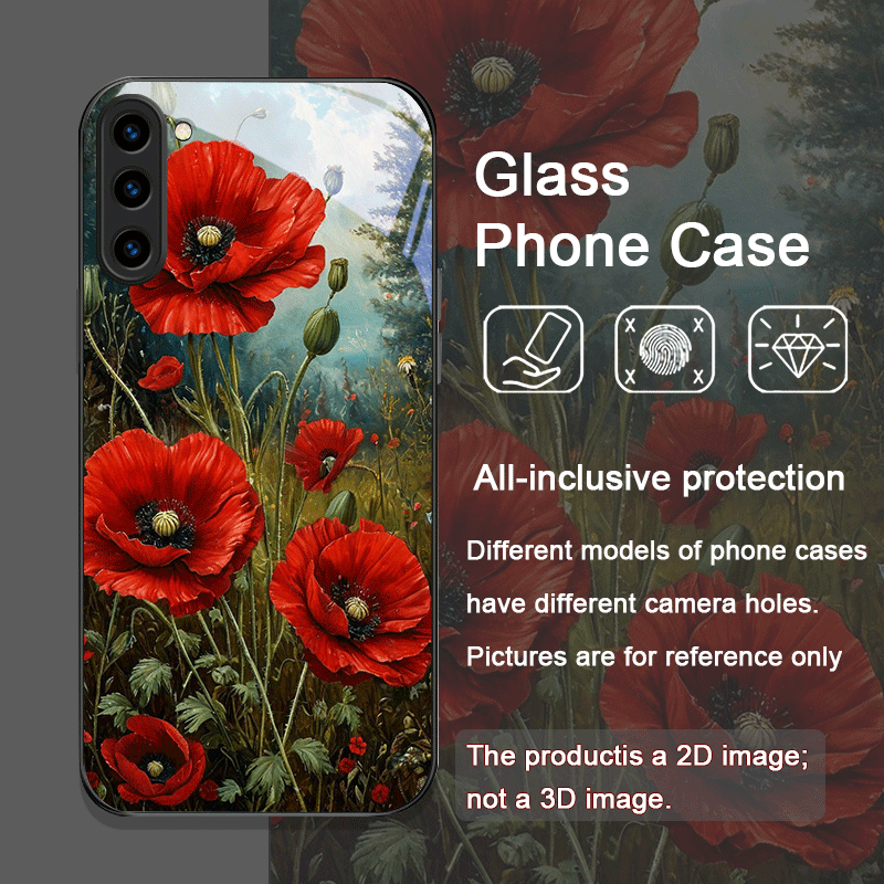 Retro Poppy Flower Bloom Hot R - огляд і ціна Samsung Galaxy S24