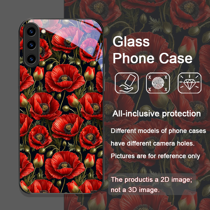 Retro Poppy Flower Bloom Hot R - огляд і ціна Samsung Galaxy S24