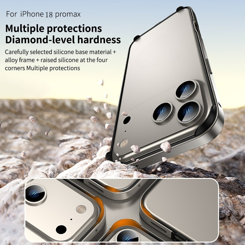 Hybrid Silicone Frame Aluminum - огляд і ціна Heat Dissipation Case