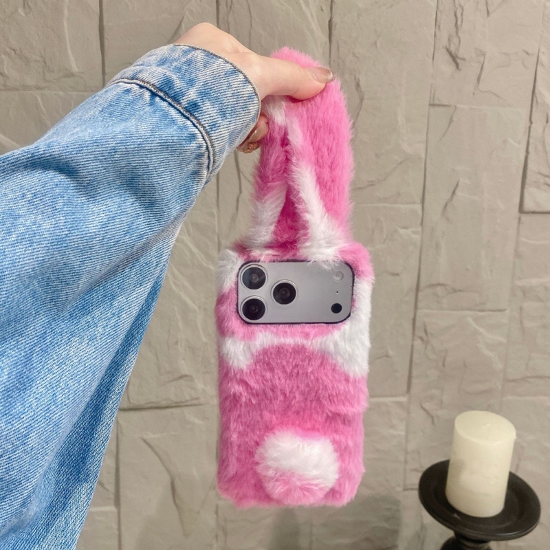 Cute Rabbit Design Fluffy Phon - огляд і ціна Phone Cases Iphone 15