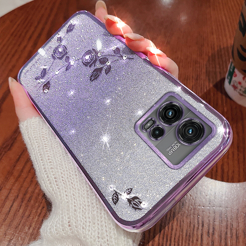 Plating Floral Case for Motoro - огляд і ціна Phone Cases Motorola Edge 2025
